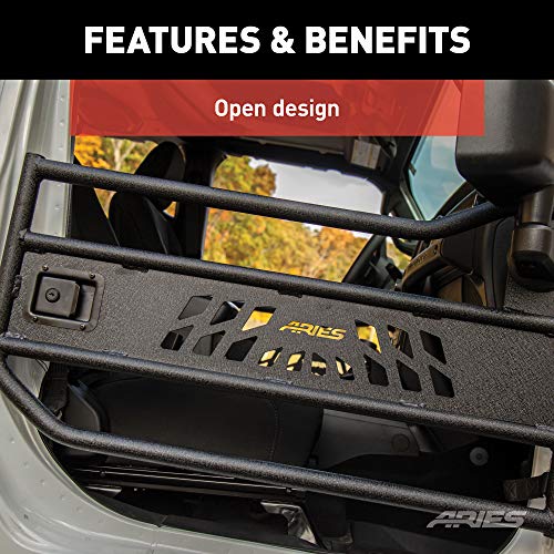 Aries Automotive Trail Doors (Front Only) - 2018-Current Jeep Wrangler Unlimited JLU