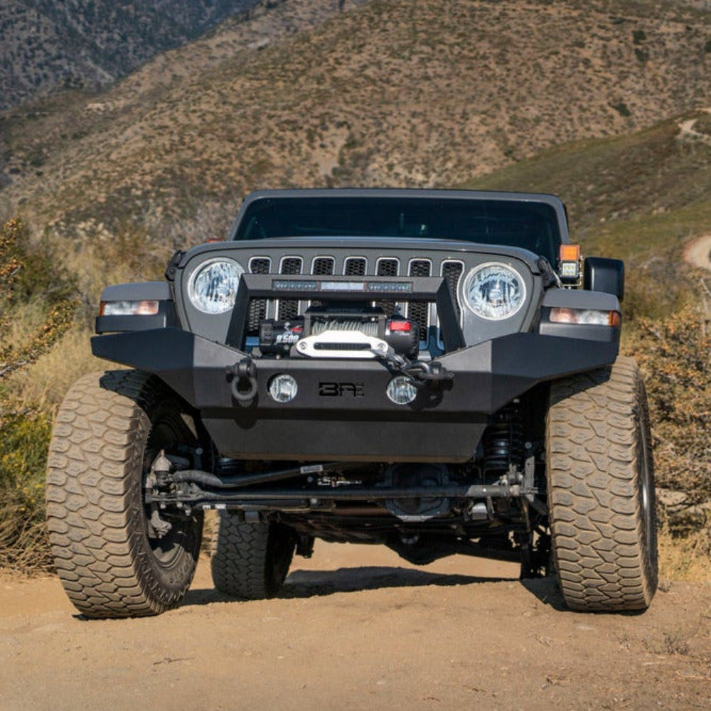 Body Armor 4x4 - Front Bumper Skid Plate - 2018-Current Wrangler/Gladiator