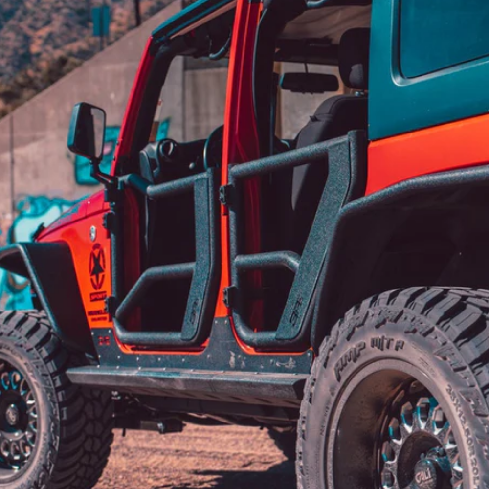 Body Armor 4x4 - Trail Doors | Tubular Series - 2007-2018 Wrangler Unlimited JKU