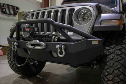 Fishbone Offroad Front Bumper (Mid-Width) - 2018-Current Jeep Wrangler/Gladiator