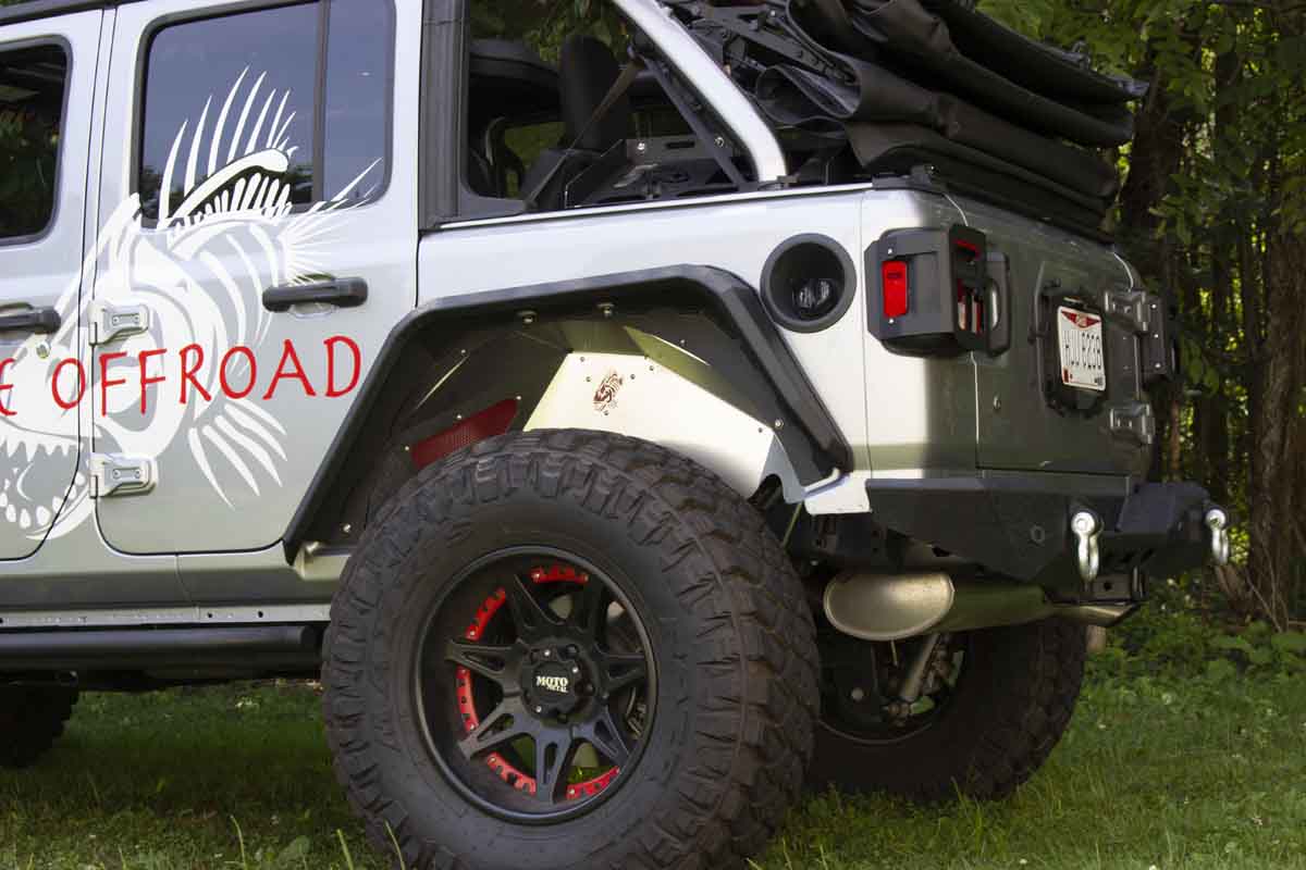 Fishbone Offroad Mako Rear Bumper - 2018-Current Jeep Wrangler