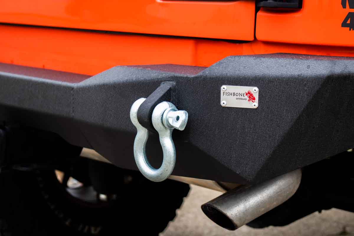 Fishbone Offroad Mako Rear Bumper - 2007-2018 Jeep Wrangler