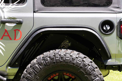 Fishbone Offroad Fenders (Rear Only) - 2018-Current Jeep Wrangler