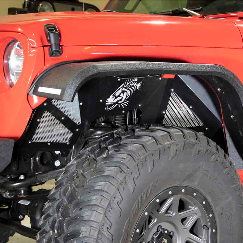 Fishbone Offroad Inner Fenders (Legacy) - 2018-Current Jeep Wrangler