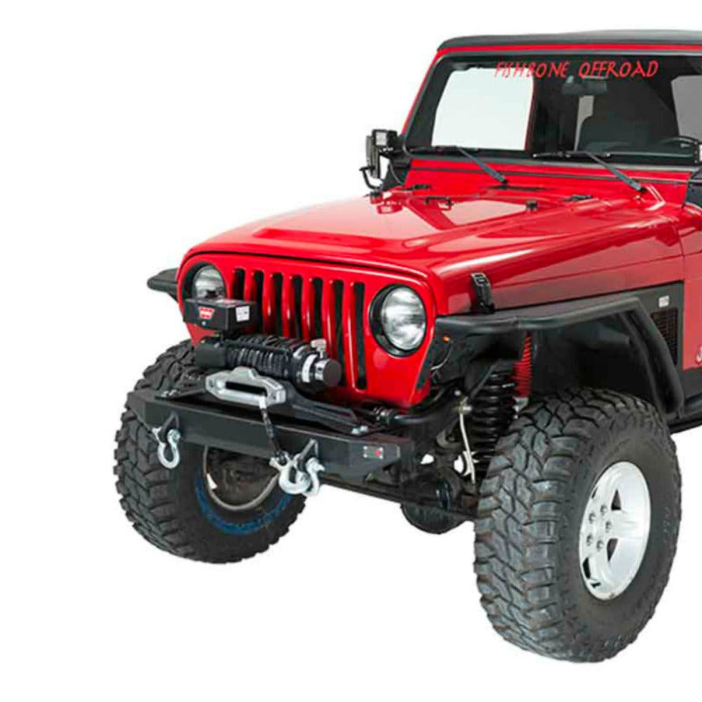 Fishbone Offroad - Front Bumper | Piranha Series - 1997-2006 Wrangler