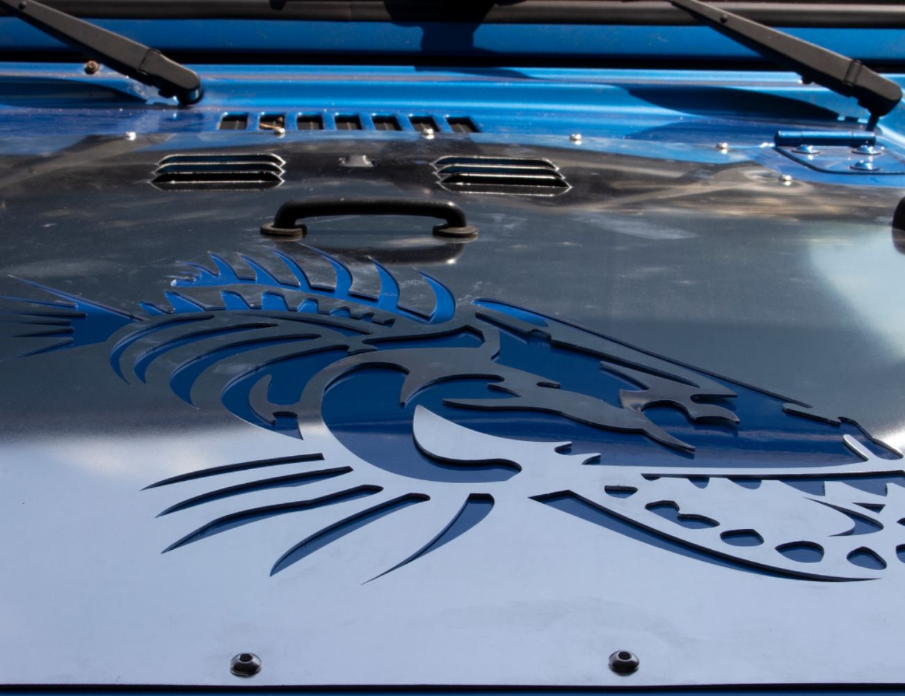 Fishbone Offroad - Hood Louvers - 2007-2018 Wrangler