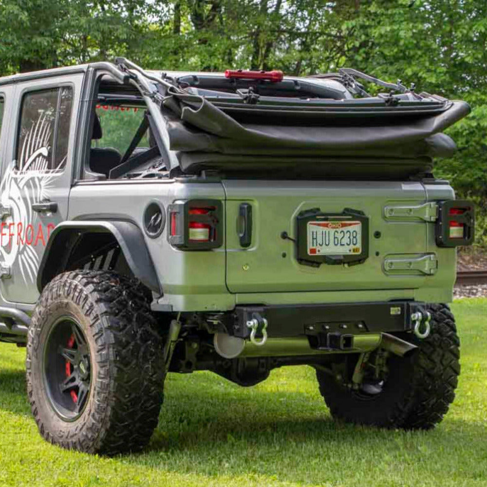 Fishbone Offroad - Rear Bumper Delete - 2018-Current Wrangler