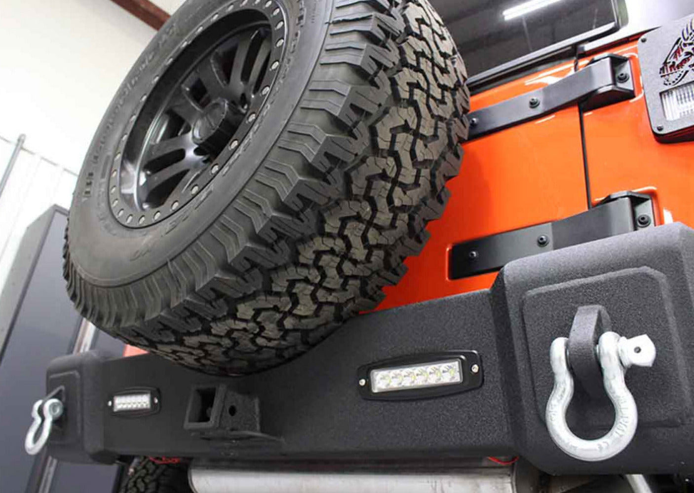 Fishbone Offroad - Rear Bumper (Full-Width) - 2007-2018 Wrangler