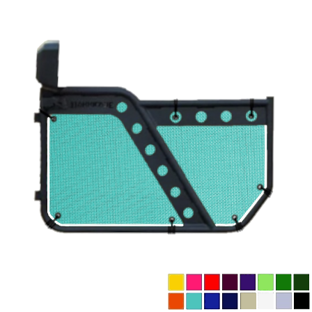 Jeepy Screens Barricade Off-Road Extreme HD Trail Door Jeepy Screens (16 Colors) - 2007-2018 Jeep Wrangler JK The Urban Trail Jeep Accessories