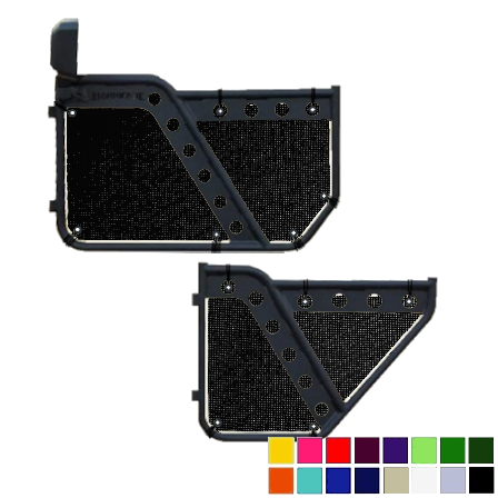 Jeepy Screens Barricade Off-Road Extreme HD Trail Door Jeepy Screens (16 Colors) - 2007-2018 Jeep Wrangler Unlimited JKU The Urban Trail Jeep Accessories