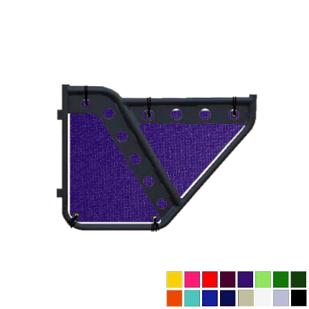Jeepy Screens Barricade Off-Road Extreme HD Trail Door Jeepy Screens (16 Colors) - 2007-2018 Jeep Wrangler Unlimited JKU The Urban Trail Jeep Accessories