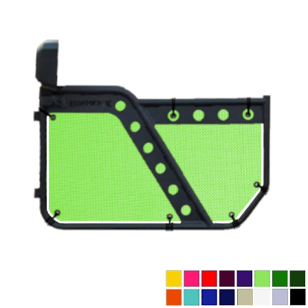 Jeepy Screens Barricade Off-Road Extreme HD Trail Door Jeepy Screens (16 Colors) - 2007-2018 Jeep Wrangler Unlimited JKU The Urban Trail Jeep Accessories