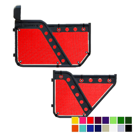 Jeepy Screens Barricade Off-Road Extreme HD Trail Door Jeepy Screens (16 Colors) - 2020-Current Jeep Gladiator JT The Urban Trail Jeep Accessories