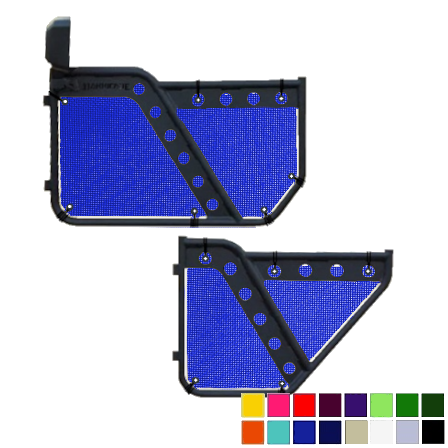 Jeepy Screens Barricade Off-Road Extreme HD Trail Door Jeepy Screens (16 Colors) - 2020-Current Jeep Gladiator JT The Urban Trail Jeep Accessories