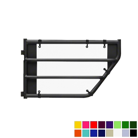 Jeepy Screens Barricade Off-Road Tubular Trail Door Jeepy Screens (16 Colors) - 2020-Current Jeep Gladiator JT The Urban Trail Jeep Accessories
