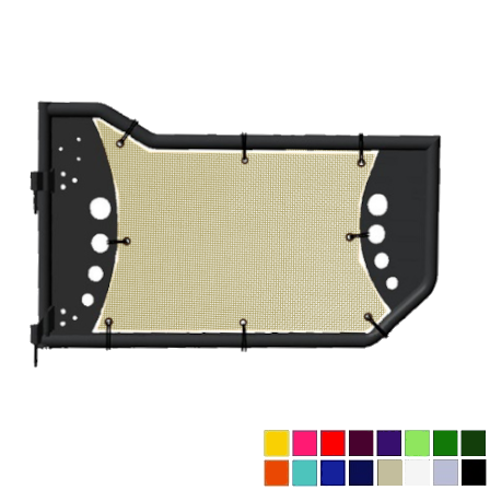 Jeepy Screens Body Armor 4x4 Gen 3 Trail Door Jeepy Screens (16 Colors) - 2007-2018 Jeep Wrangler JK The Urban Trail Jeep Accessories