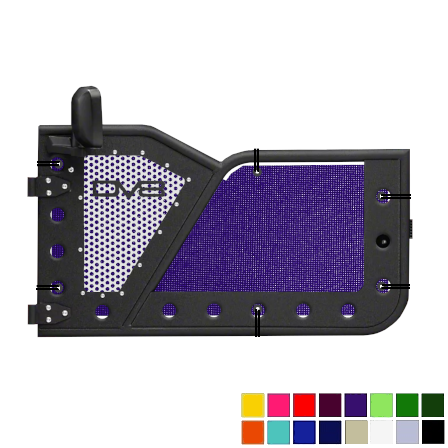 DV8 Offroad Trail Door Jeepy Screens (16 Colors) - 2020-Current Gladiator