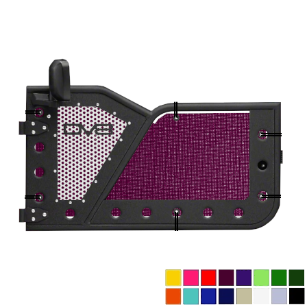DV8 Offroad Trail Door Jeepy Screens (16 Colors) - 2020-Current Gladiator