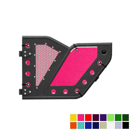 DV8 Offroad Trail Door Jeepy Screens (16 Colors) - 2020-Current Gladiator