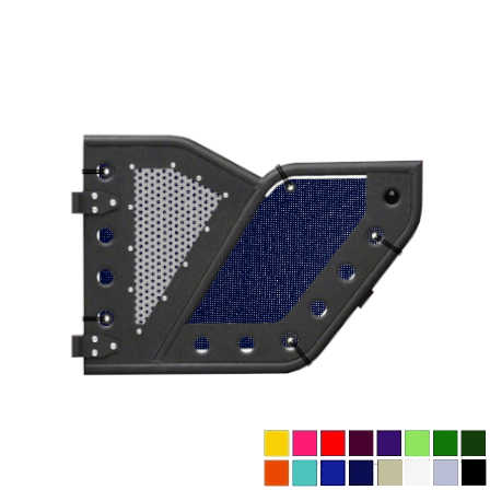 DV8 Offroad Trail Door Jeepy Screens (16 Colors) - 2020-Current Gladiator