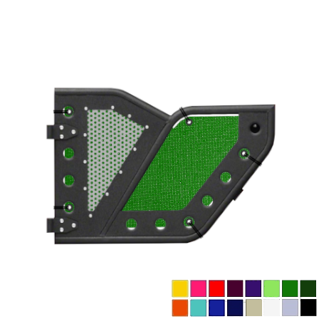 DV8 Offroad Trail Door Jeepy Screens (16 Colors) - 2020-Current Gladiator
