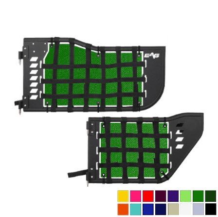 EAG Matrix Trail Door Jeepy Screens (16 Colors) - 2020-Current Jeep Gladiator JT