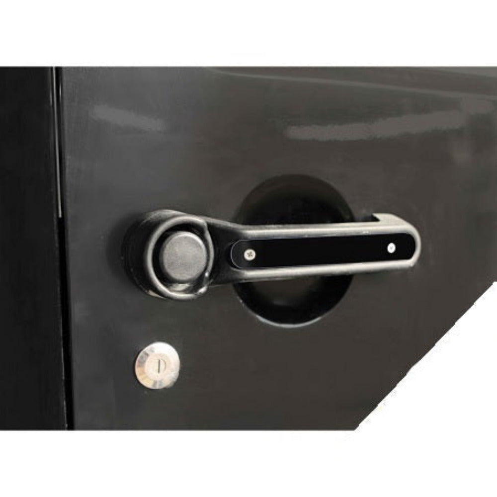 Steinjager - Door Handle Inserts (Black) - 2007-2018 Wrangler