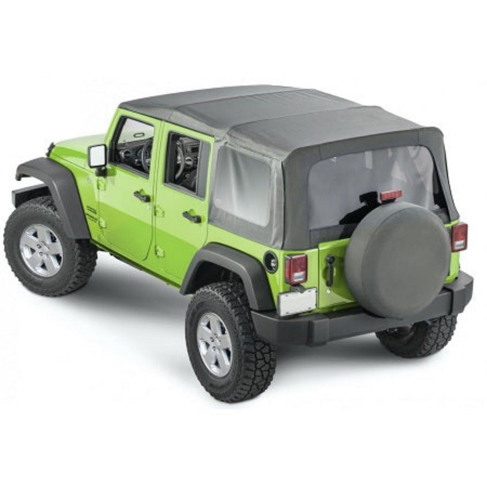 Steinjager - Soft Top Replacement Skin w/ Tinted Windows - 2010-2018 Wrangler Unlimited JKU