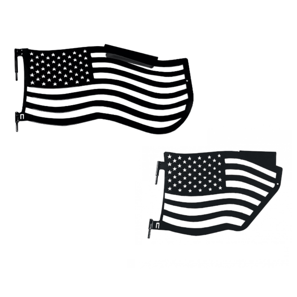 Steinjager - Trail Doors | American Flag Series (18 Colors) Front & Rear