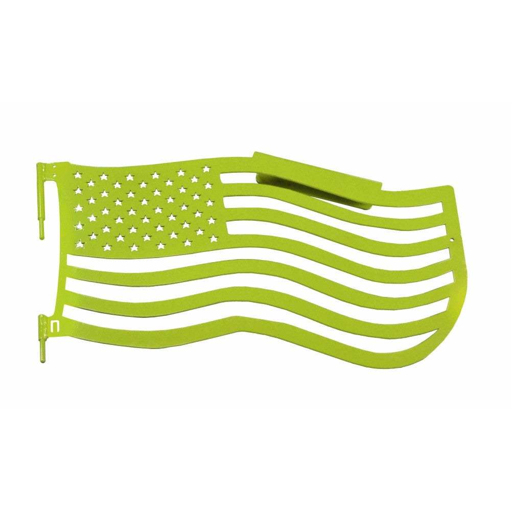 Steinjager - Trail Doors | American Flag Series (Gecko Green) - 2018-Current Wrangler JL