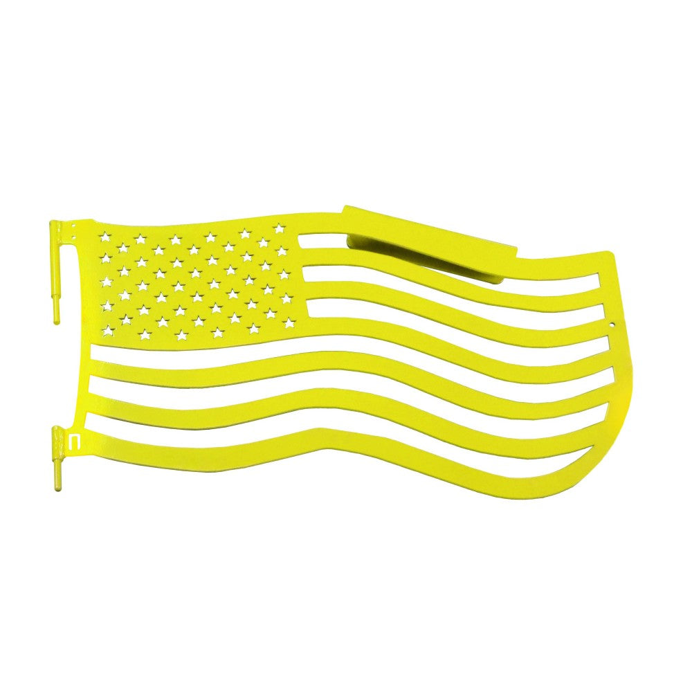 Steinjager - Trail Doors | American Flag Series (Neon Yellow) - 2018-Current Wrangler JL