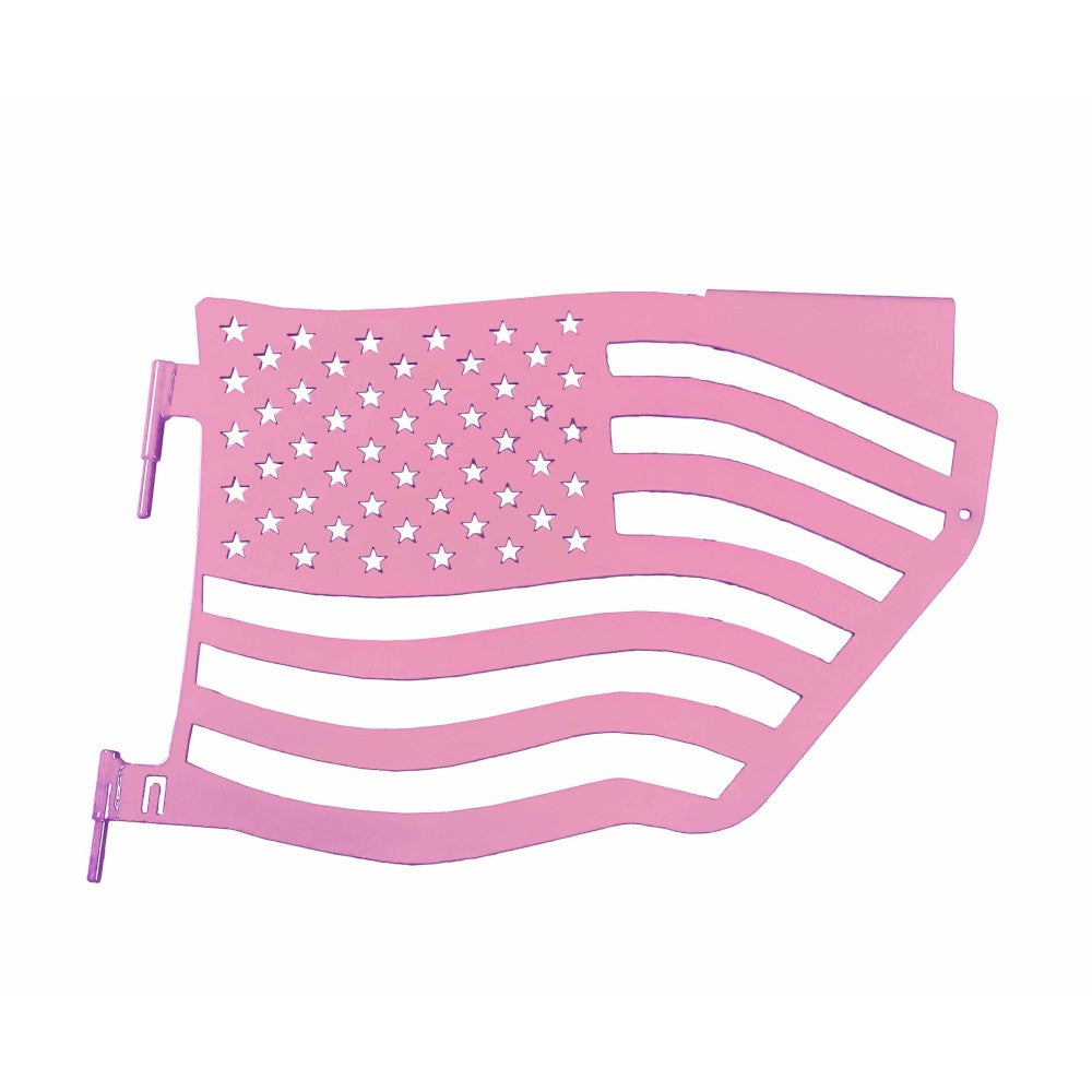 Steinjager - Trail Doors | American Flag Series (Pinky) - 2007-Current Wrangler (Rear)