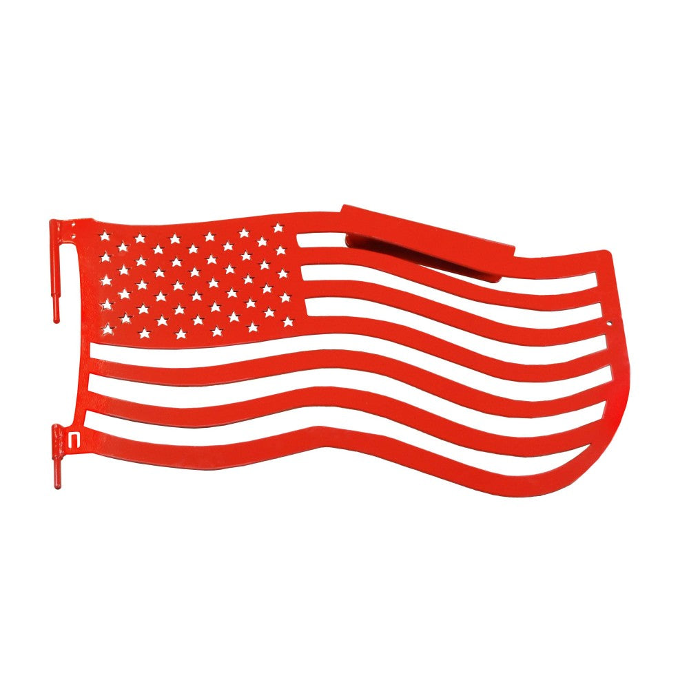 Steinjager - Trail Doors | American Flag Series (Red Baron) - 2018-Current Wrangler JL