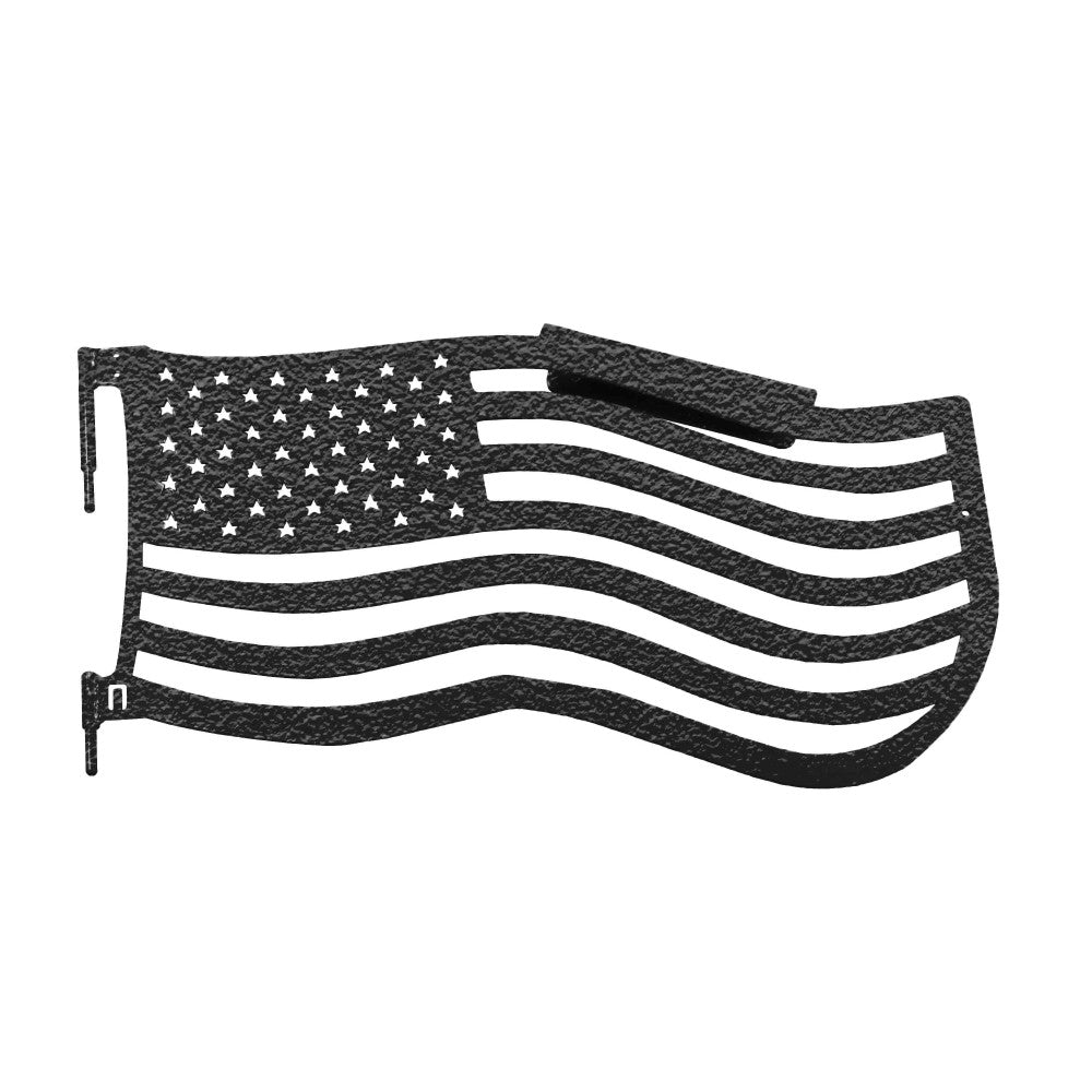 Steinjager - Trail Doors | American Flag Series (Textured Black) - 2018-Current Wrangler JL