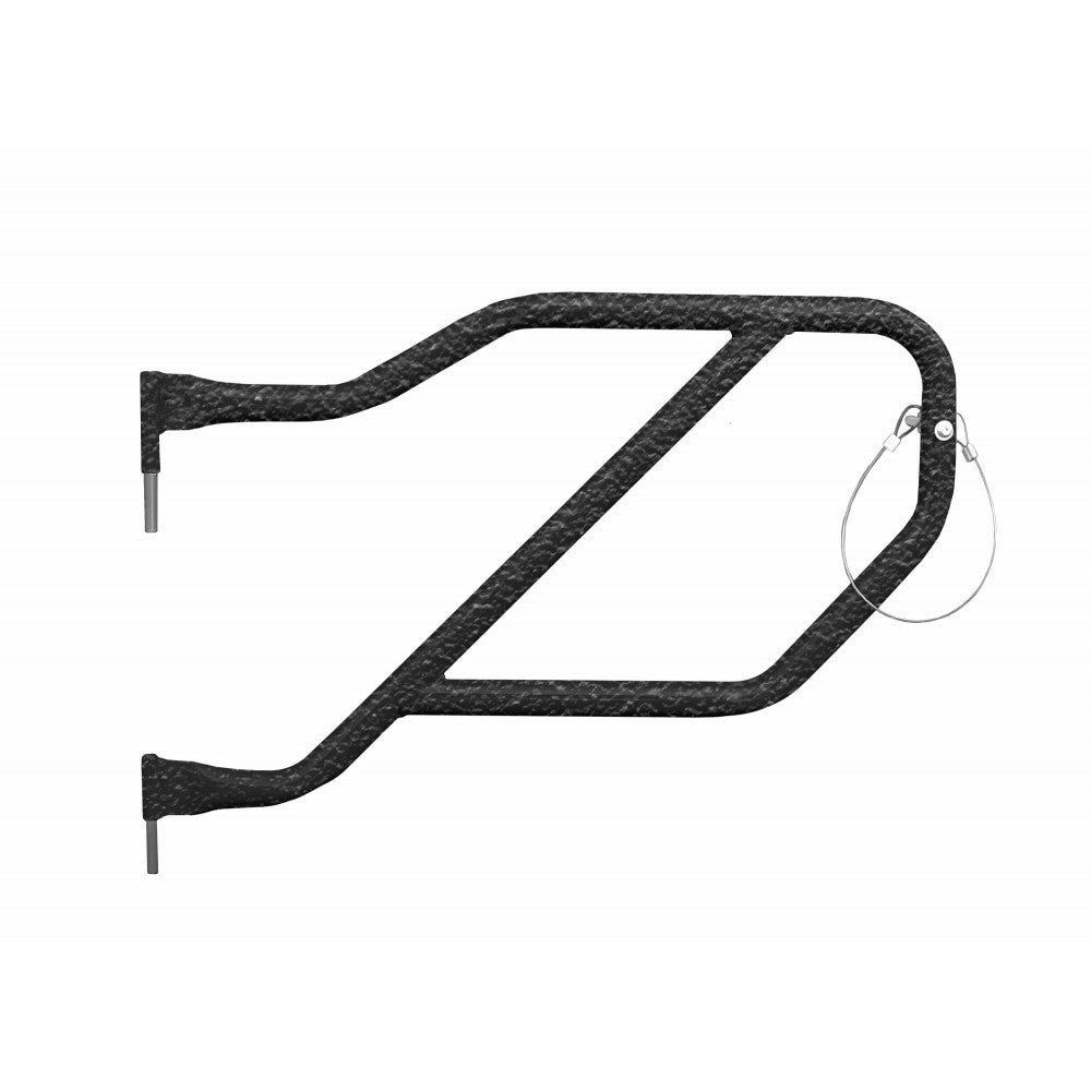 Steinjager - Trail Doors | Tubular Series (Textured Black)(Rear) - 2018-Current Wrangler/Gladiator