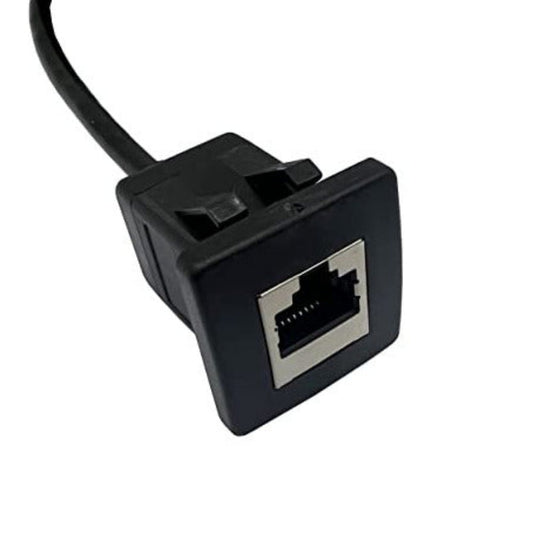 Qaoquda - Flush Mount Cat5e RJ45 Cable Port (Square)