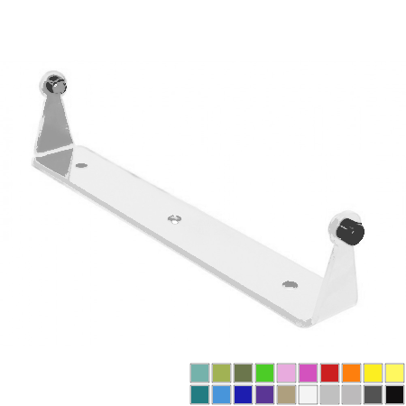 Cloud white wall-mounted Jeep door holders for 1987-1995 Wrangler models.