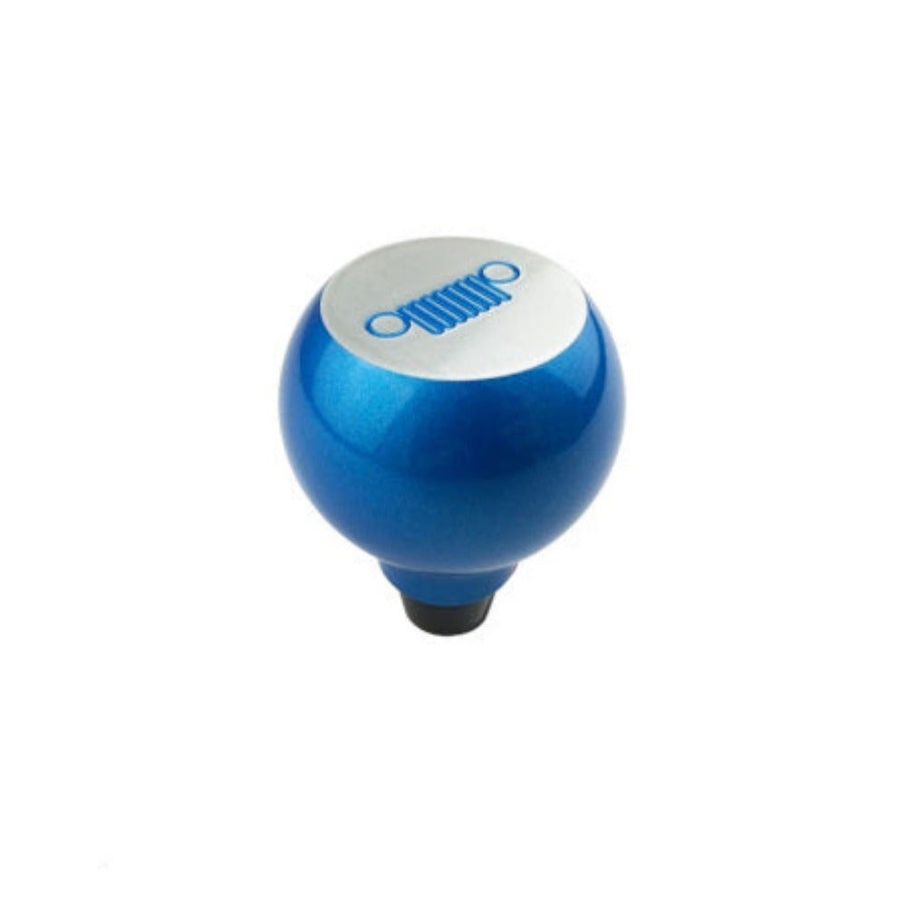Flat line-grained automatic shift knob in 62 colors, designed for 2007-2018 Jeep Wrangler for a unique and premium feel.