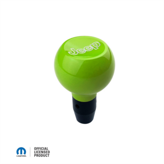 Customize your Jeep’s interior with this premium billet manual shift knob, available in 62 colors for 2007-2018 Wrangler.