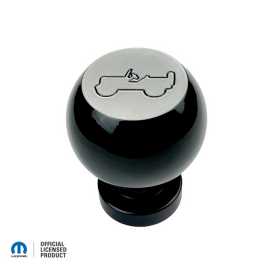 Enhance your Jeep's shifting experience with this flat top billet shift knob, available in 62 colors for 2018+ Wrangler.