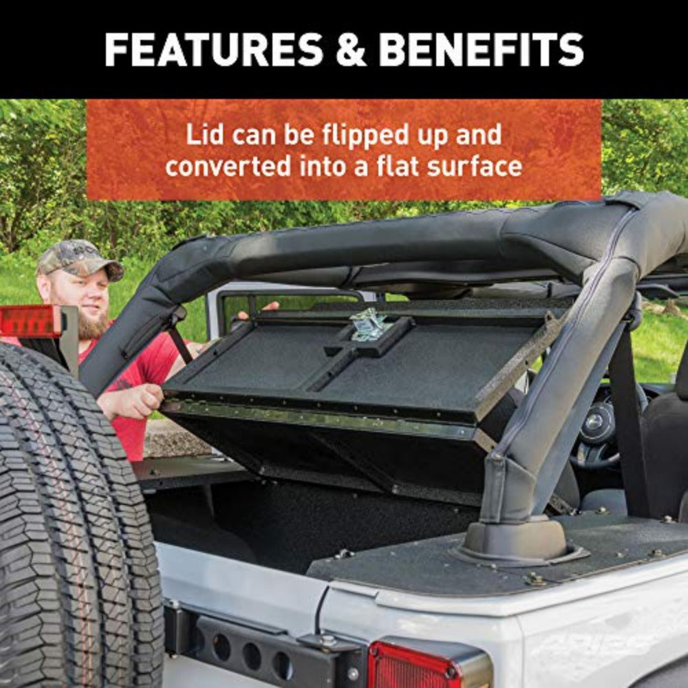Aries Automotive - Cargo Cover - 2011-2018 Wrangler Unlimited JKU