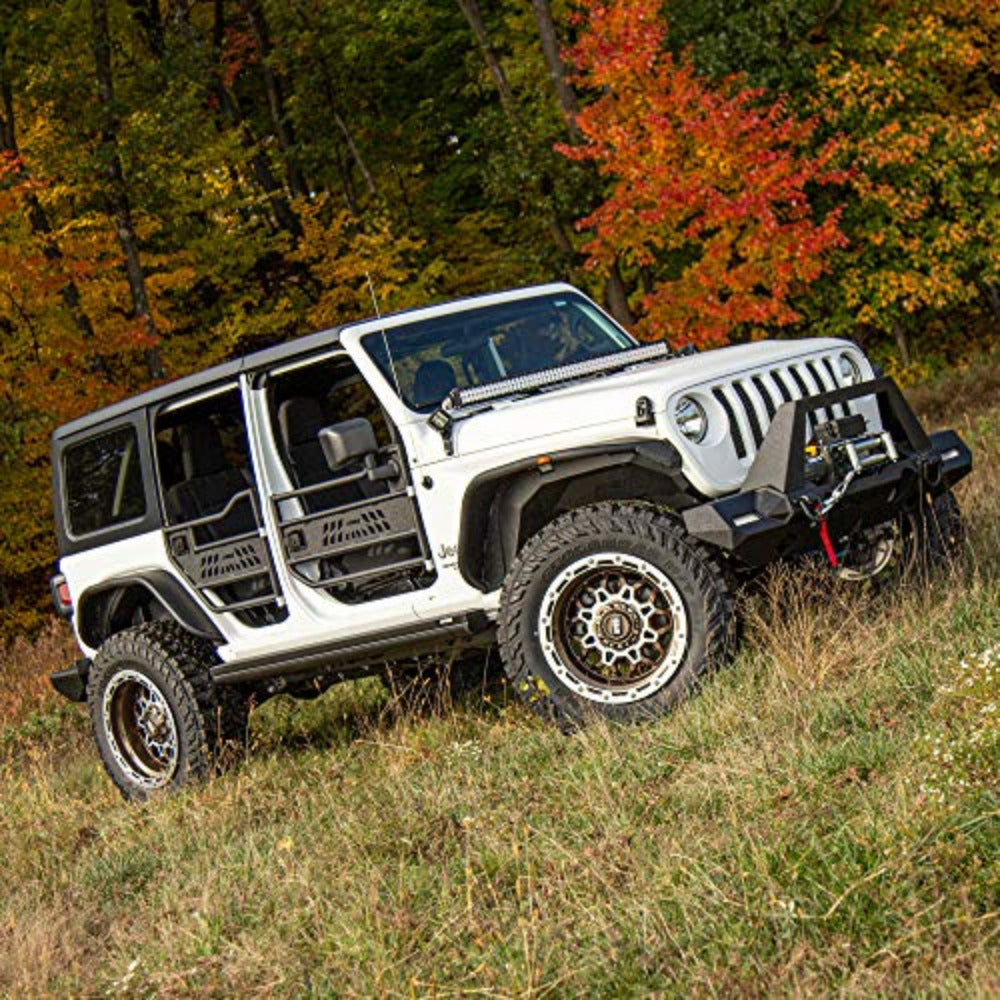 Aries Automotive - Trail Doors (Rear) - 2020-Current Gladiator