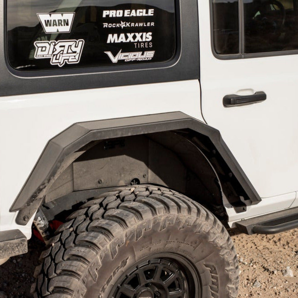 Body Armor 4x4 - Fenders (Rear) - 2018-Current Wrangler