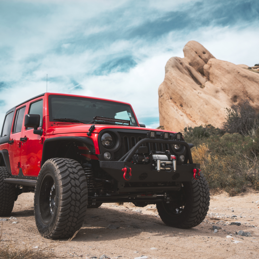 Body Armor 4x4 - Front Bumper (Mid-Width) - 2007-2018 Wrangler
