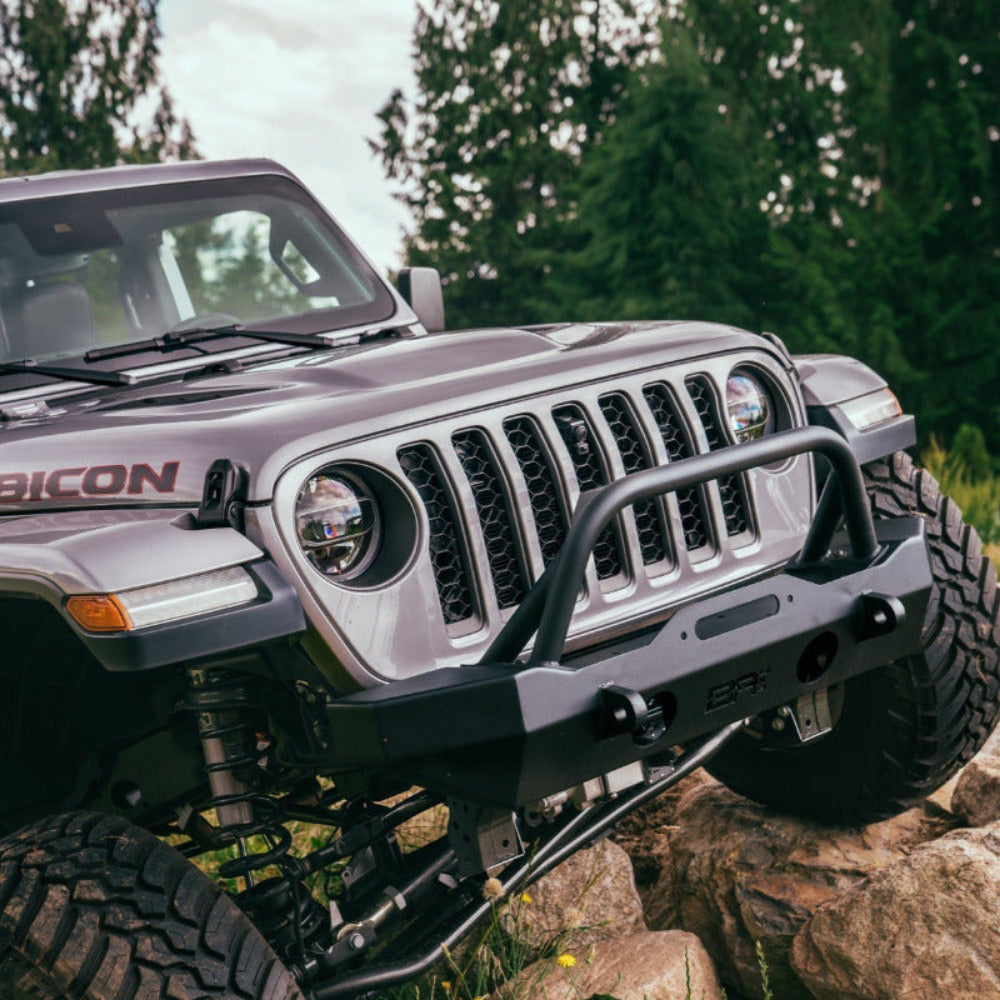 Body Armor 4x4 - Front Bumper (Mid-Width) - 2007-Current Wrangler/Gladiator