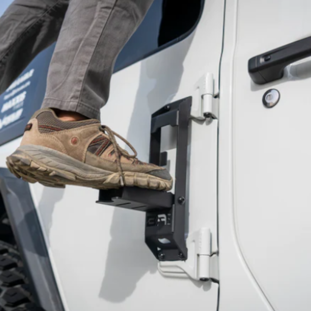 Body Armor 4x4 - Hinge Mounted Steps - 2007-Current Wrangler/Gladiator