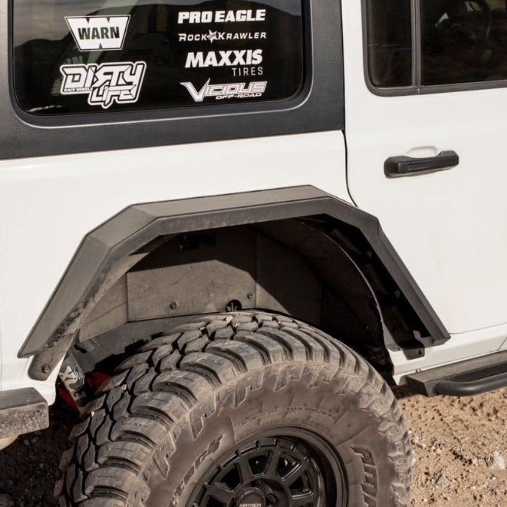 Body Armor 4x4 - Inner Fenders (Rear) - 2018-Current Wrangler