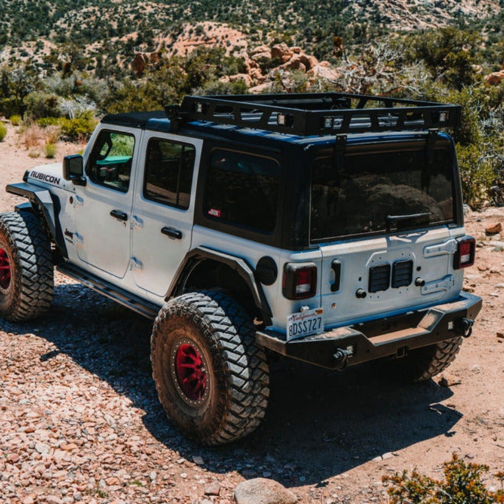 Body Armor 4x4 - Rear Bumper - 2018-Current Wrangler
