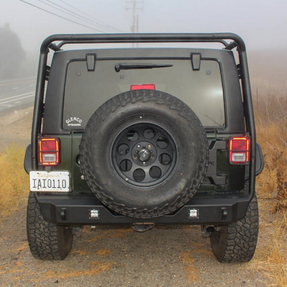 Body Armor 4x4 - Rear Bumper | Orion Series - 2007-2018 Wrangler