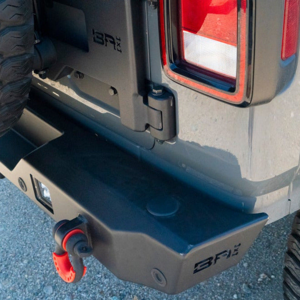 Body Armor 4x4 - Rear Bumper | Orion Series - 2018-Current Wrangler